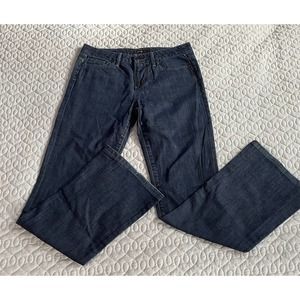 Womens Joe’s Jeans Muse Wide Flare Leg Dark Denim Wash Jett W29